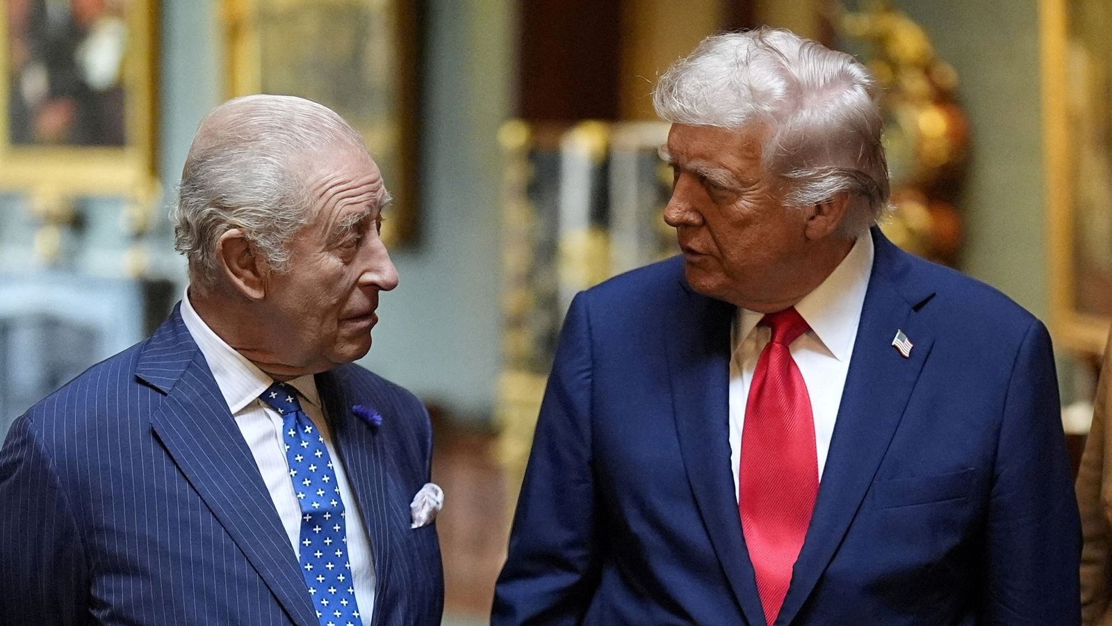 Talks about King’s US state visit being held after Trump dinner shooting
