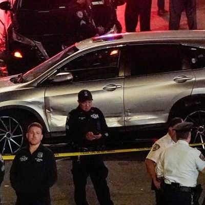 ICE agent shoots man in New York City with child in car